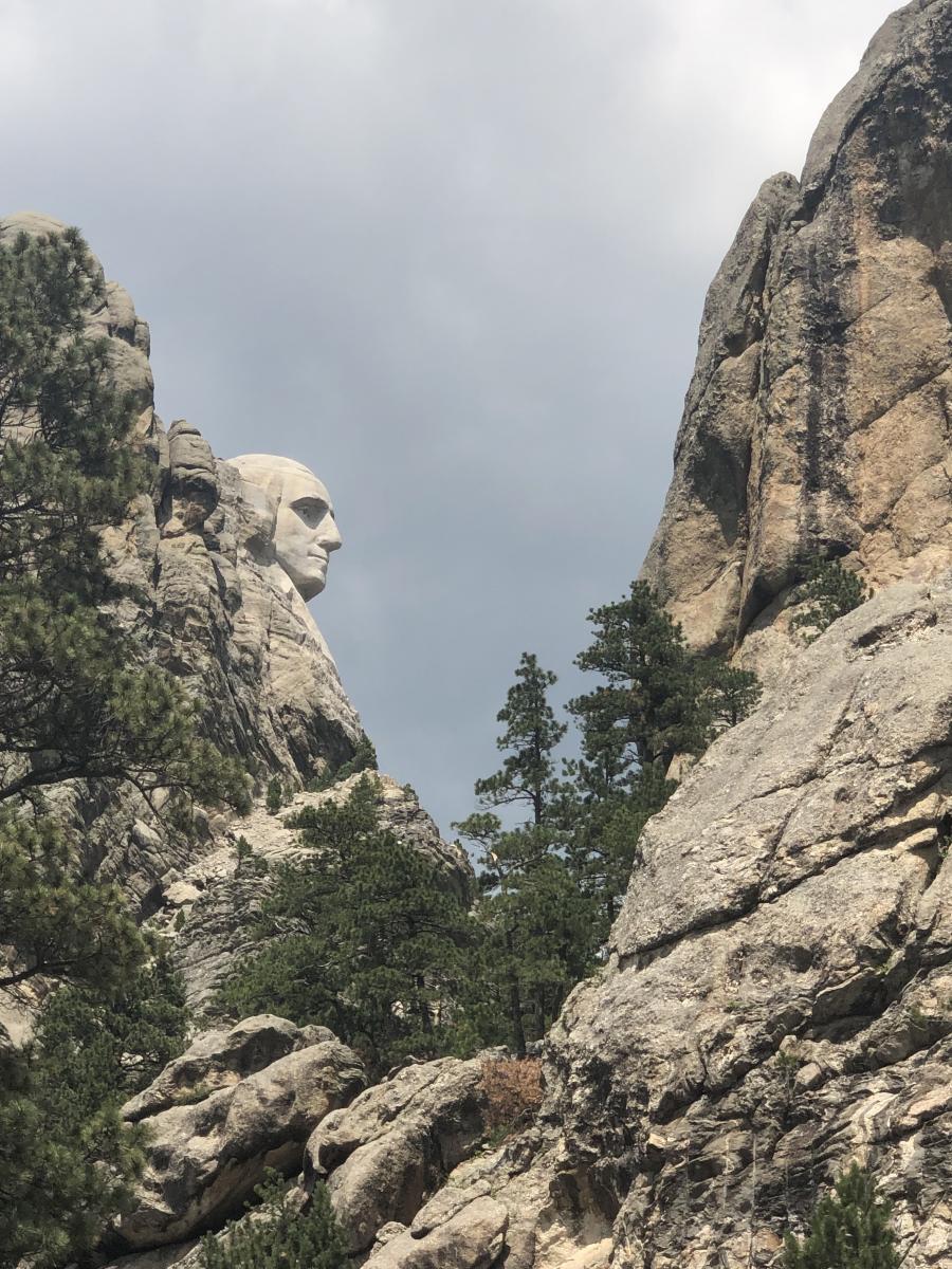 South Dakota Mt Rushmore Black Hills Badlands Mickelson Trail   Mt Rushmore Thru Tunnel 